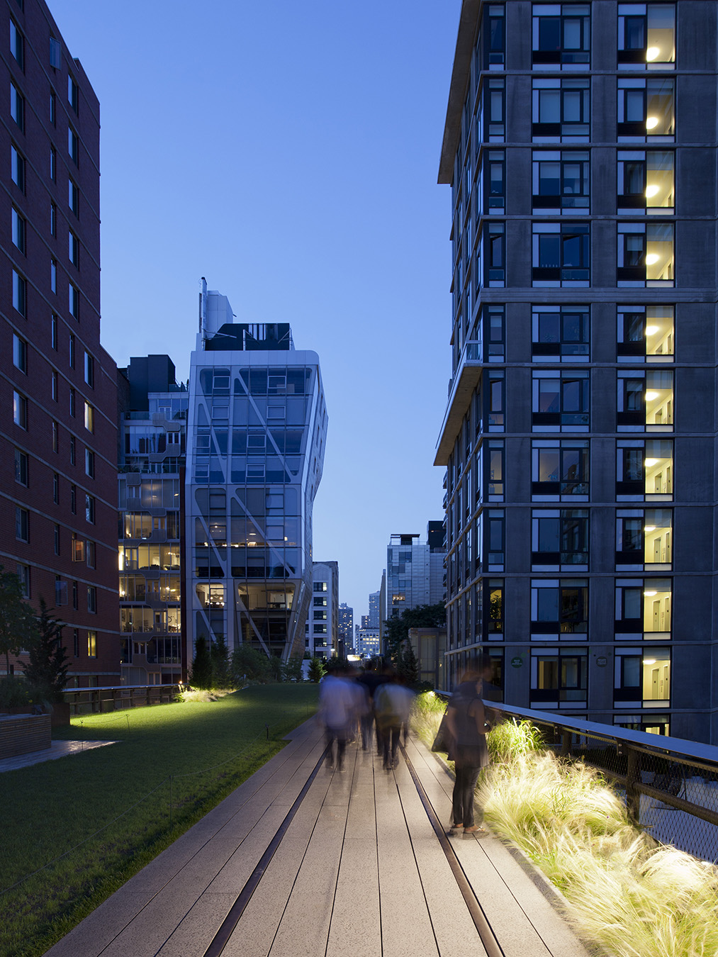 West Village at night.